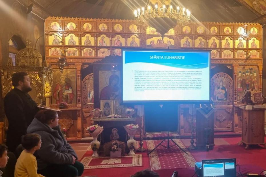 Activități în cadrul Concursului Național Catehetic, la Parohia Ezăreni